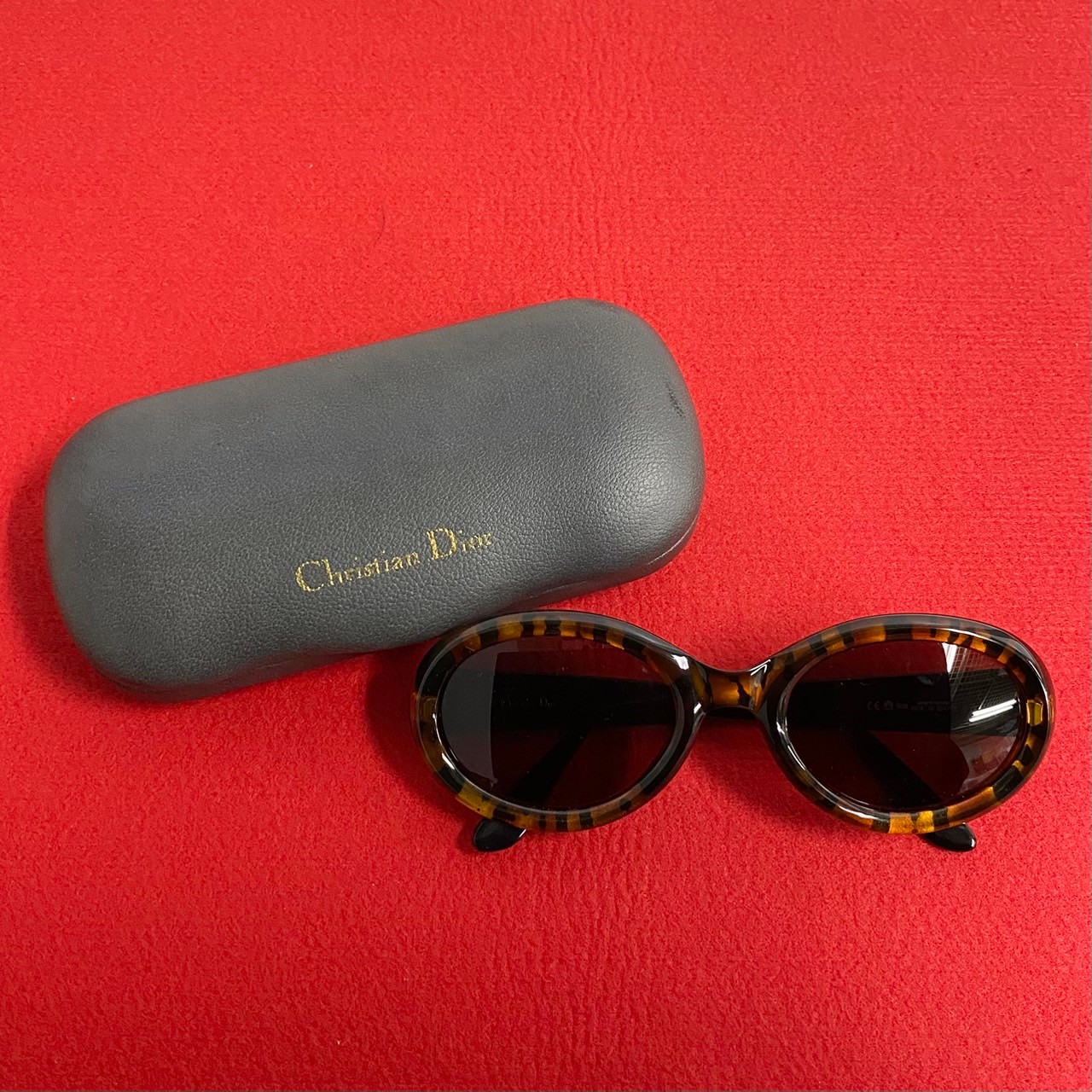 Dior レオパード柄 サングラス Qoo10] Dior レオパード 柄 フレームサングラス プラ : バッグ・雑貨