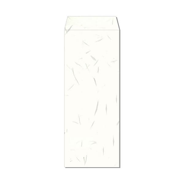 （まとめ） 長門屋商店 和み紙封筒 長40105g／m2 しろ 徳用 ナフ-651 1パック（50枚） (×5セット)