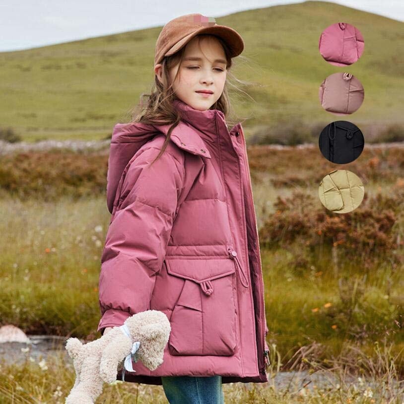 【最安値挑戦】ジャケット 中綿コート 秋冬 ダウンジャケット 子供服 ダウンコート 防寒コート ベビー服 キッズダウンコート 中綿 厚手 フード付き 女の子 男の子 キッズコート 通園 通学 可愛い