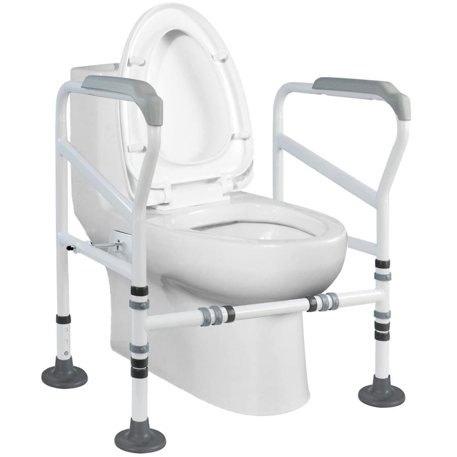 トイレ用手すり 介護用品 立ち上がり補助 トイレ用アーム 補助手すり 吸盤付き 滑り止め 転倒防止 幅&高さ調整可能 折り畳み式 工事不要 組立簡単