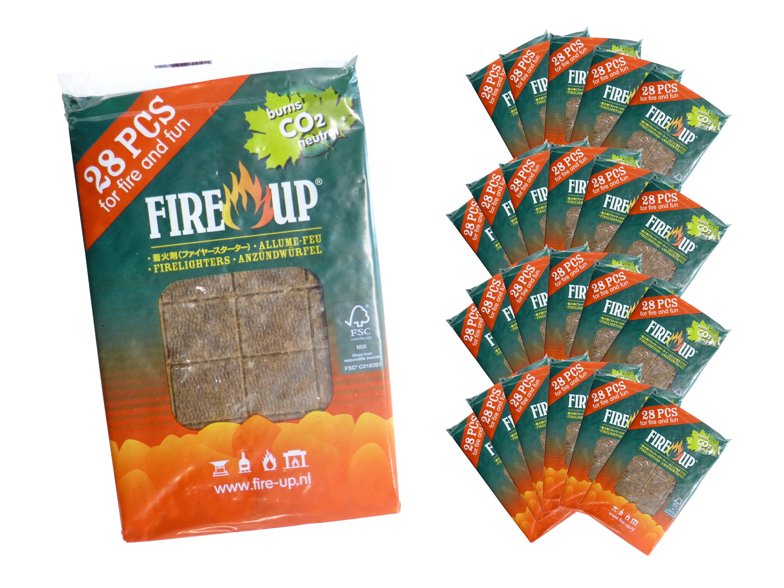 Fire up(ファイヤーアップ) ファイヤーアップ 100キューブバケット