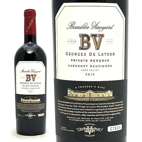 2018 カベルネ ソーヴィニヨン プライベート リザーブ ジョルジュ ド ラトゥール 750ml ボーリュー ヴィンヤード 赤 コク辛口 ^QABLPG18^