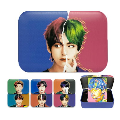 BTS 缶ケース ジミン V RM シュガ J-HOPE ジン グク テテ ...のサムネイル