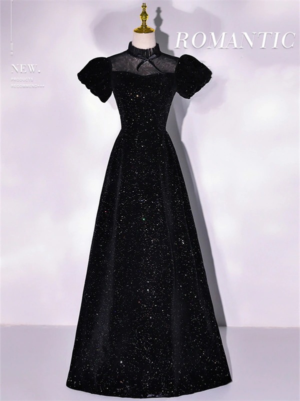 イブニングドレス ロングドレス 発表会 ブラック ドレス 演奏会 ドレス チュール パーティードレス 二次会ドレス お呼ばれドレス ロング Aライン