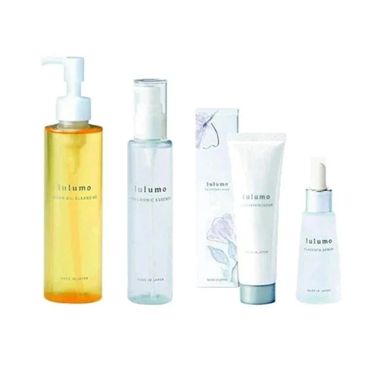 lulumo 美容液4種セット クレンジング／ヒアルロン酸原液／シカクリーム／美容液 lulumo (D)(B) メガ割