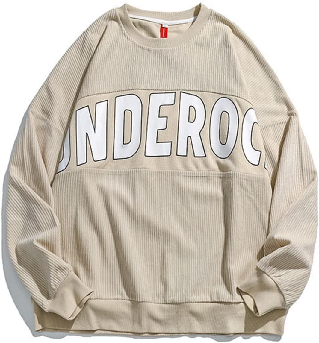 メンズ 長袖 パーカー トレーナー プリント ソフト 体型パカー プルオーバー オーバーサイズ ストレッチ クルーネック 保温 吸汗 丈長め カジュアル カッコイイ ファッション 肌触りがいい トップ