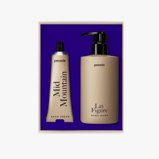 ペサードハンドケアセット ハンドクリーム50ml & ハンドウォッシュ300ml (類択1） ミッドマウンテン/ ザ ニューエラー /レイフィギュア/ インインドサイト