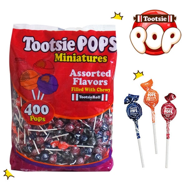 トゥーツィーポップス/バルク/スティックタイプキャンディー/キャンディースティック/保育園/キャンディー/幼稚園/おやつ/オフィス/ナット