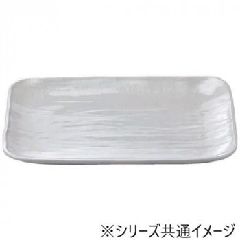 福井クラフト　尺3.5長角大宝盛皿ホワイアク 51098910