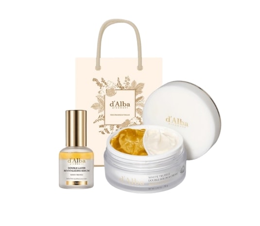 ホワイトトリュフ ダブルレイヤー リバイタライジングセラム 30ml + ダブルセラムアンドクリーム 70g