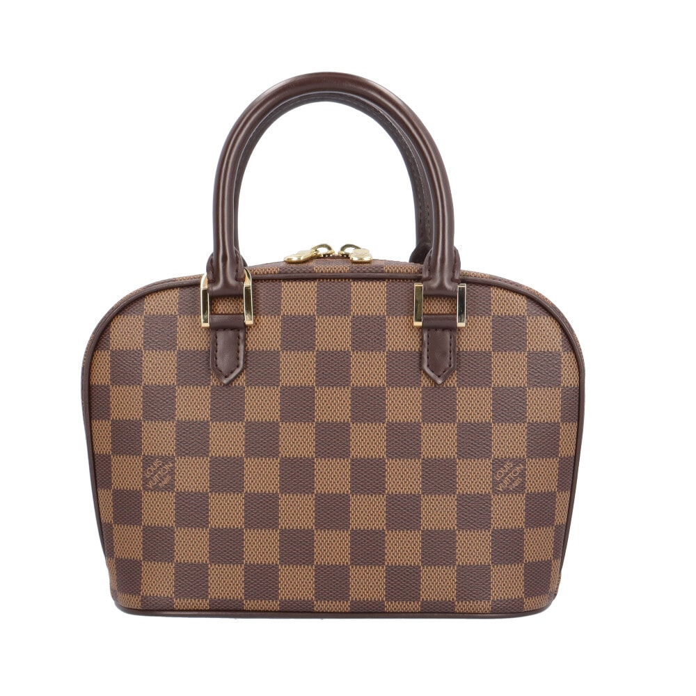ルイヴィトン サリア ミニ ダミエ ハンドバッグ ダミエキャンバス N51286 ブラウン LOUIS VUITTON 中古 美品
