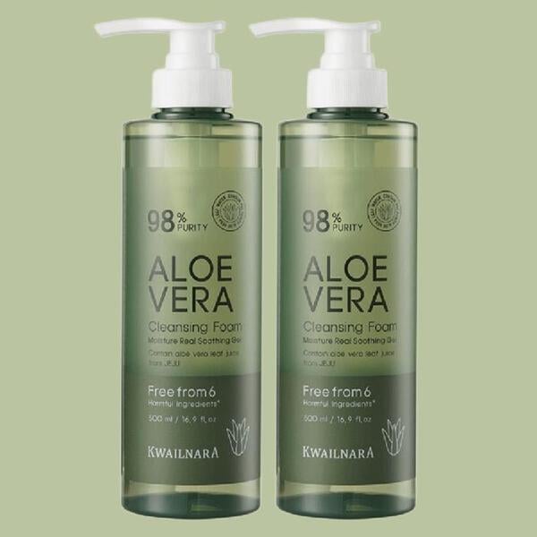 ギター アロエ クレンジングフォーム 500ml x 2個 大容量