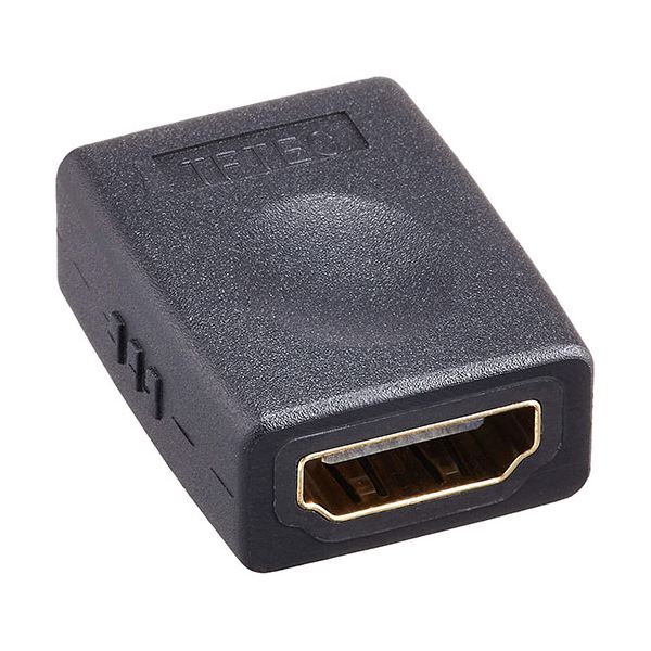 (まとめ)変換名人 HDMI(メス)HDMI(メス)中継 HDMIB-HDMIBG(×10セット)