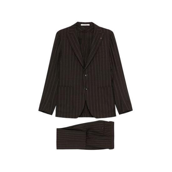 TAGLIATORE Men Suits Set 520125 2SMC26K11 EM822 BROWN GREY