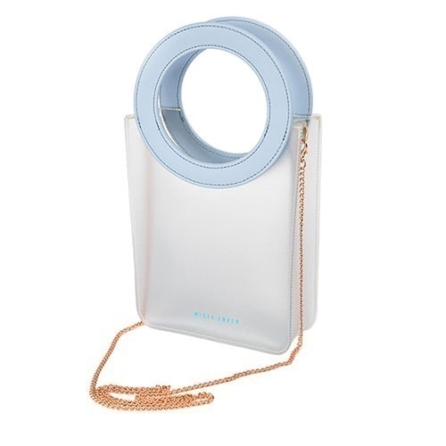 ボディバッグ ミストをまとうような柔らかい透け感と上品な風合い クリア