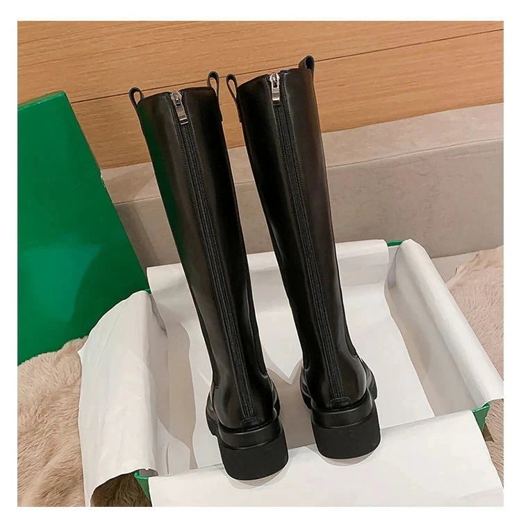 秋冬ファッション レディースブーツ 厚底靴ブーツ美脚 が裹起毛 ブーティー 美脚 歩きやすい