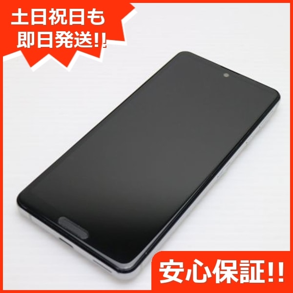 美品 SH-41A AQUOS sense4 シルバー 62