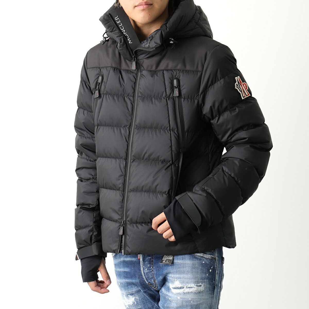 MONCLER GRENOBLE モンクレール グルノーブル ダウンジャケット CAMURAC JACKET 1A50540 53864 メンズ ショート丈 フード付き 999