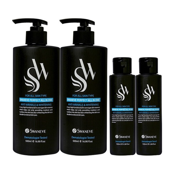 スワニブ パーファクト オールインワン 500mlx2個+100mlx2個 メンズ 改善クリーム スキンエッセンス化粧品