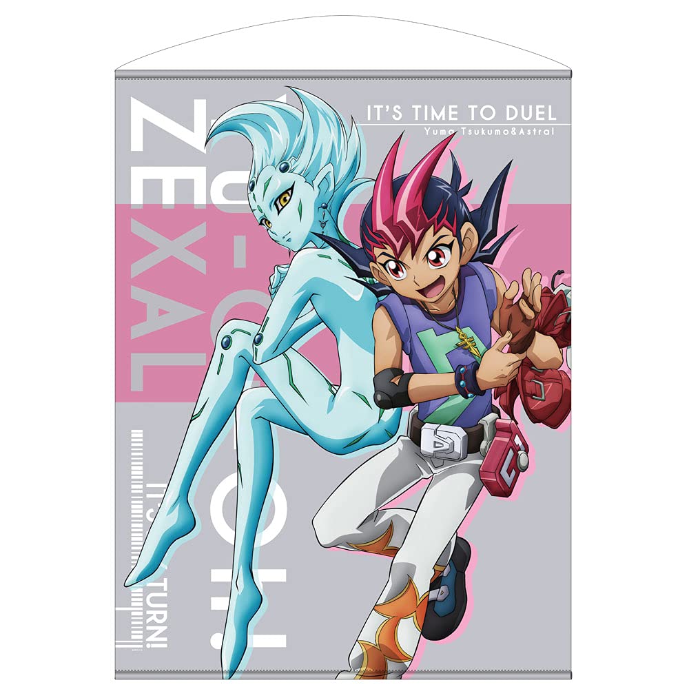 遊戯王ZEXAL 遊馬&アストラル 100cmタペストリー デュエルへの闘志Ver.