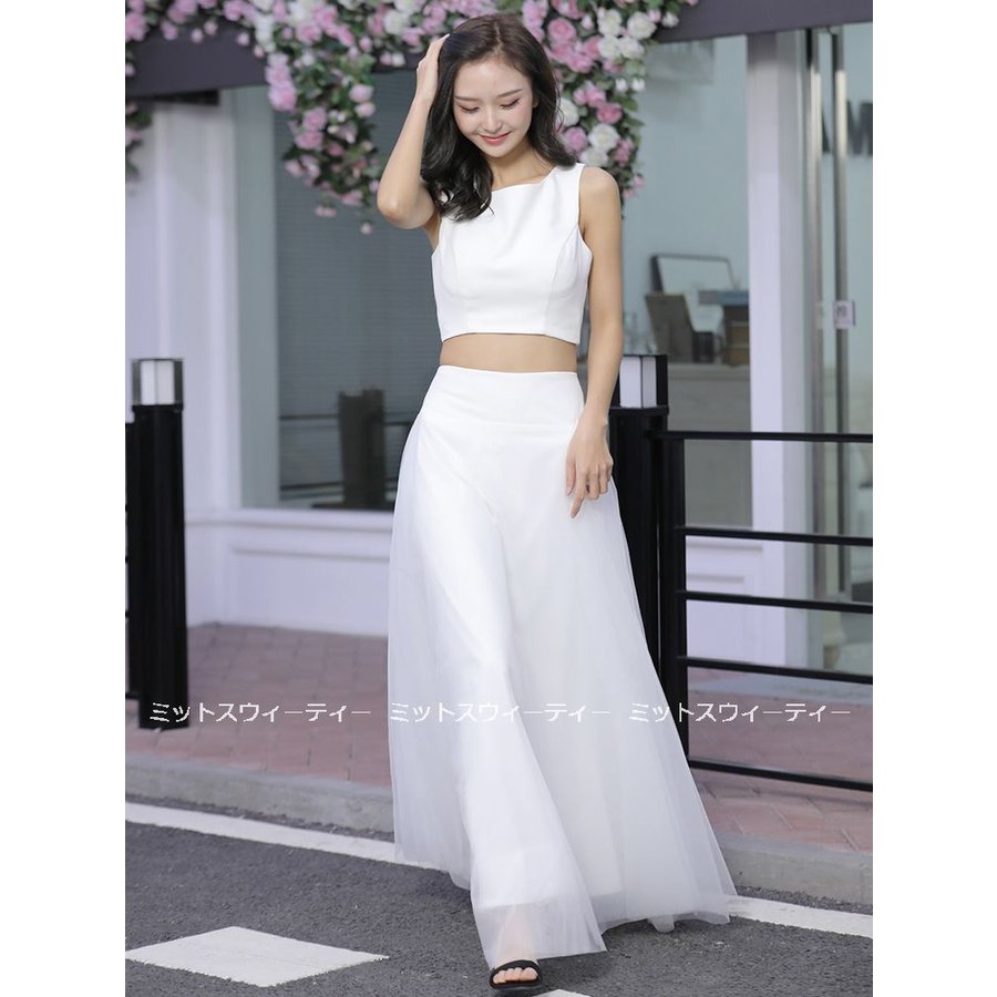 ウエディングドレス セパレート 二次会 花嫁 前撮り ウェディングドレス ロングドレス 結婚式 大人