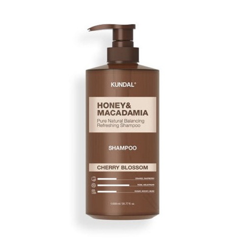 クンダルネイチャーシャンプーチェリーブラッサム1058mlしっとりとした香りのある柔らかいヘアケアシャワー風呂跡大容量