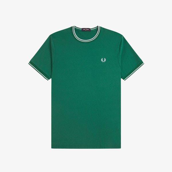 [Sharp] ツインチップTシャツ - スポーツグリーン/ライトアイス AFPM2611588-81B