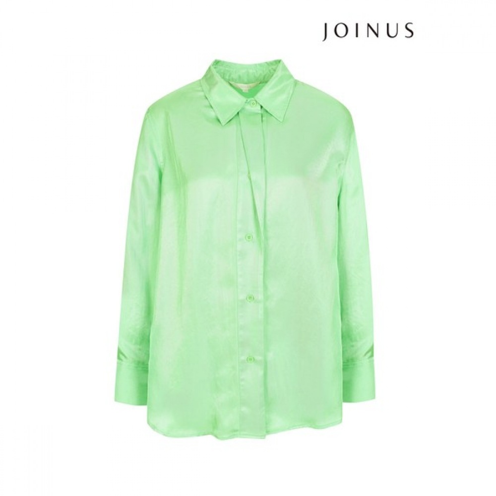 [ジョイナーズ] アンバランスクロージャーサテンブラウス_JACS2-WWB050