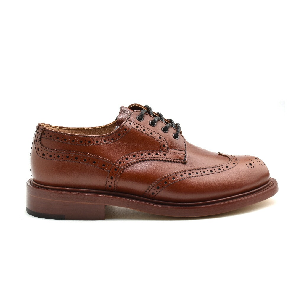 トリッカーズ アン レディース カントリーシューズ ウイングチップ ダブルレザーソール マロン TRICKER S ANNE L5679 MARRON ANTIQUE[5679marron]