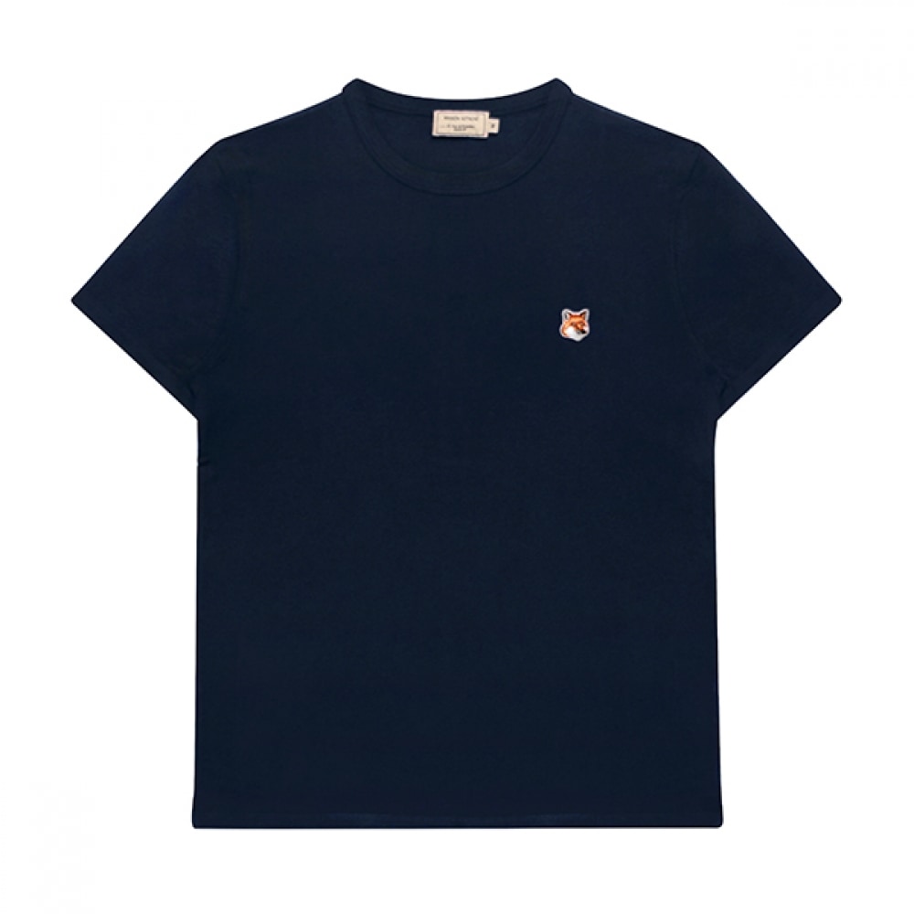 メゾンキツネ AM00103KJ0008 P480 フォックスヘッドパッチメンズ半袖Tシャツ