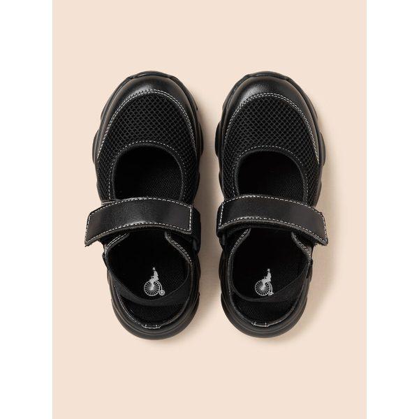 [BEANPOLE KIDS] サンダル 黒 (BI63K3U015)