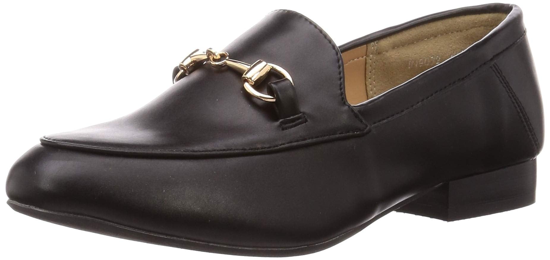 [イーボル] ローファー ビットローファー レディース IN9072 ブラック 24 cm