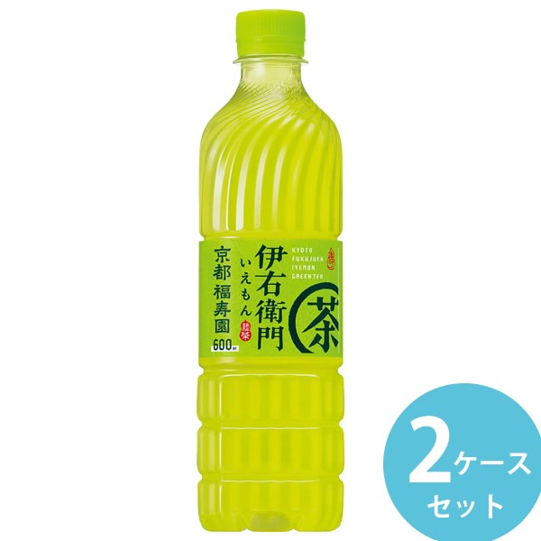 サントリー 伊右衛門 緑茶 600mlPET 48本(24本 2ケース) (全国一律送料無料) いえもん お茶 緑茶 カテキン 国産茶葉 福寿園 ペットボトル 5,303円