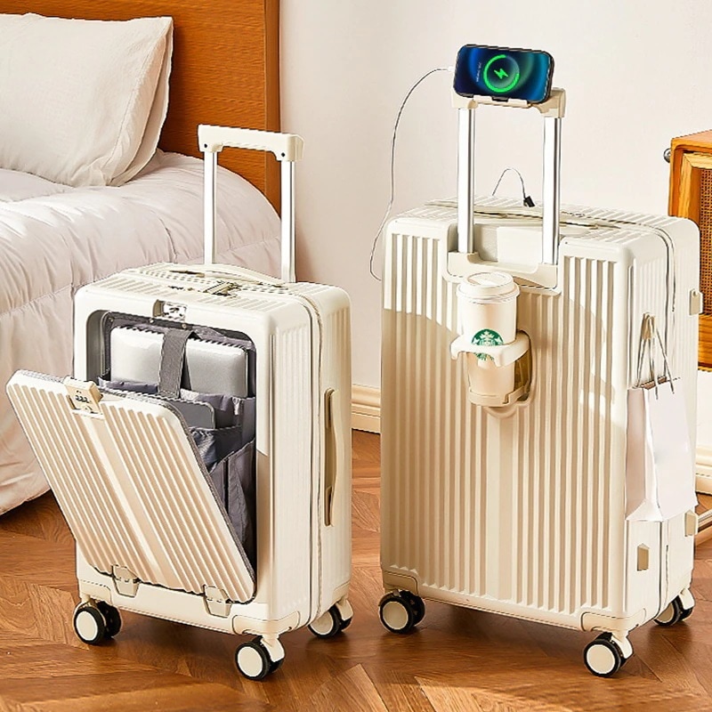 キャリーケース スーツケース 機内持ち込み 軽量 360回転キャスタ 機内持ち込み 超軽量 多機能 可愛い 静音 大容量 修学旅行