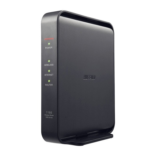バッファロー Wi-Fiルーター 11ac 866+300Mbps WSR-1166DHPL2 ブラック BUFFALO