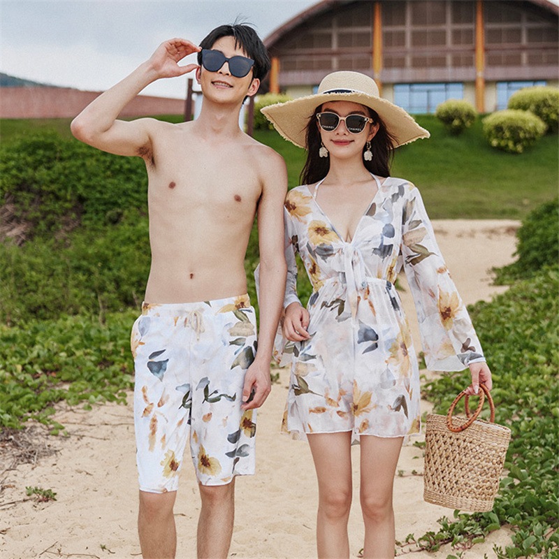 水着 レディースファッション 水着 セット ペアルック カップル 水着 ペア 韓国 人気 カップル