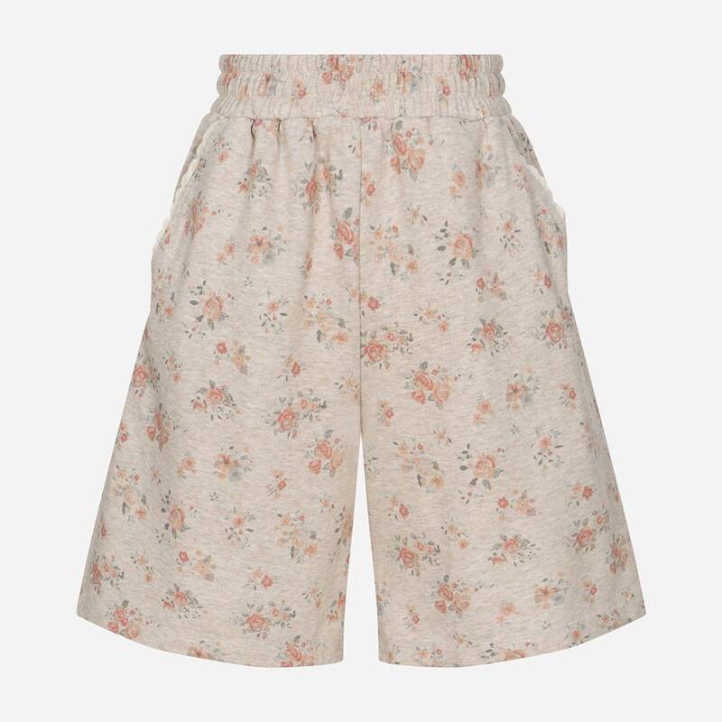 フラワー柄スウェットパンツ T264MPT253W