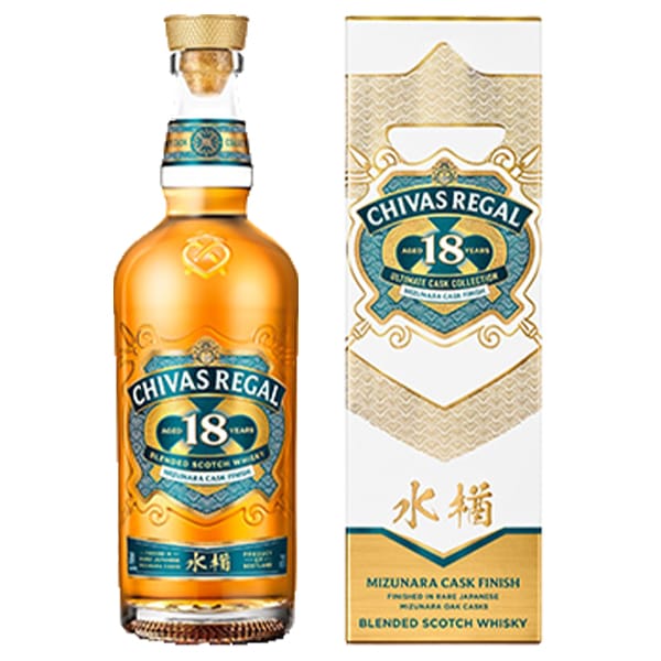 【正規品 箱入】シーバスリーガル 18年 ミズナラ カスク フィニッシュ ブレンデッド スコッチウイ