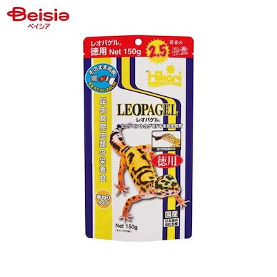 他サイト： レオパゲル　徳用　１５０ｇ　ヒョウモントカゲモドキ　フード　爬虫類　お一人様２５点限り　ＣＲＣ17―20―30―30―00の商品画像