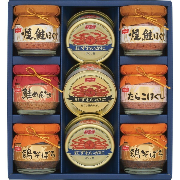 （ギフト）瓶詰/かに缶詰ギフトセット