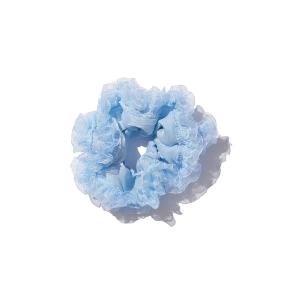 fogdawn Glitter Lace Scrunchie blue DA24FAC001BL