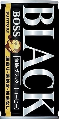 BOSS(ボス) サントリー コーヒーボス 無糖ブラック 185g30本
