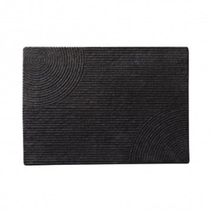 光洋陶器 花伝 宵山水 28cm平長角皿 53762002