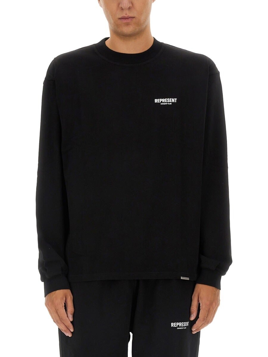 OCM41119_001 ブラック 秋冬2024 Tシャツ メンズ ia