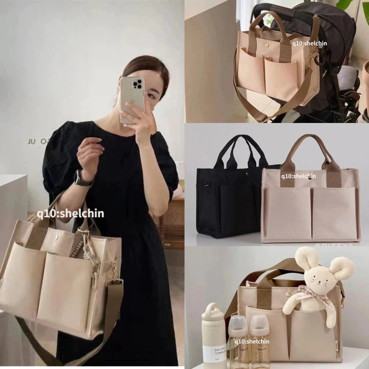 大容量ハンドバッグ帆布片肩斜めショルダーバッグ23エコバッグマイエコバッグ探し ミニバッグ 流行ホーボーバッグ 大容量トートバッグ 1つ買うと10個無料3日以内出荷キルティングバッグ