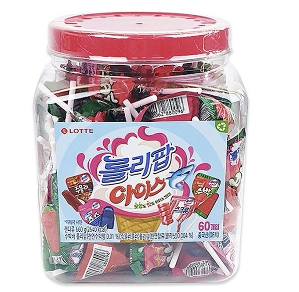 韓国　お菓子　ロリポップキャンディ　飴　４種類