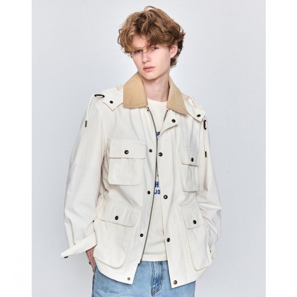 COLLECTION リップストップ ユーティリティ ジャンパー HZJU5A702WT