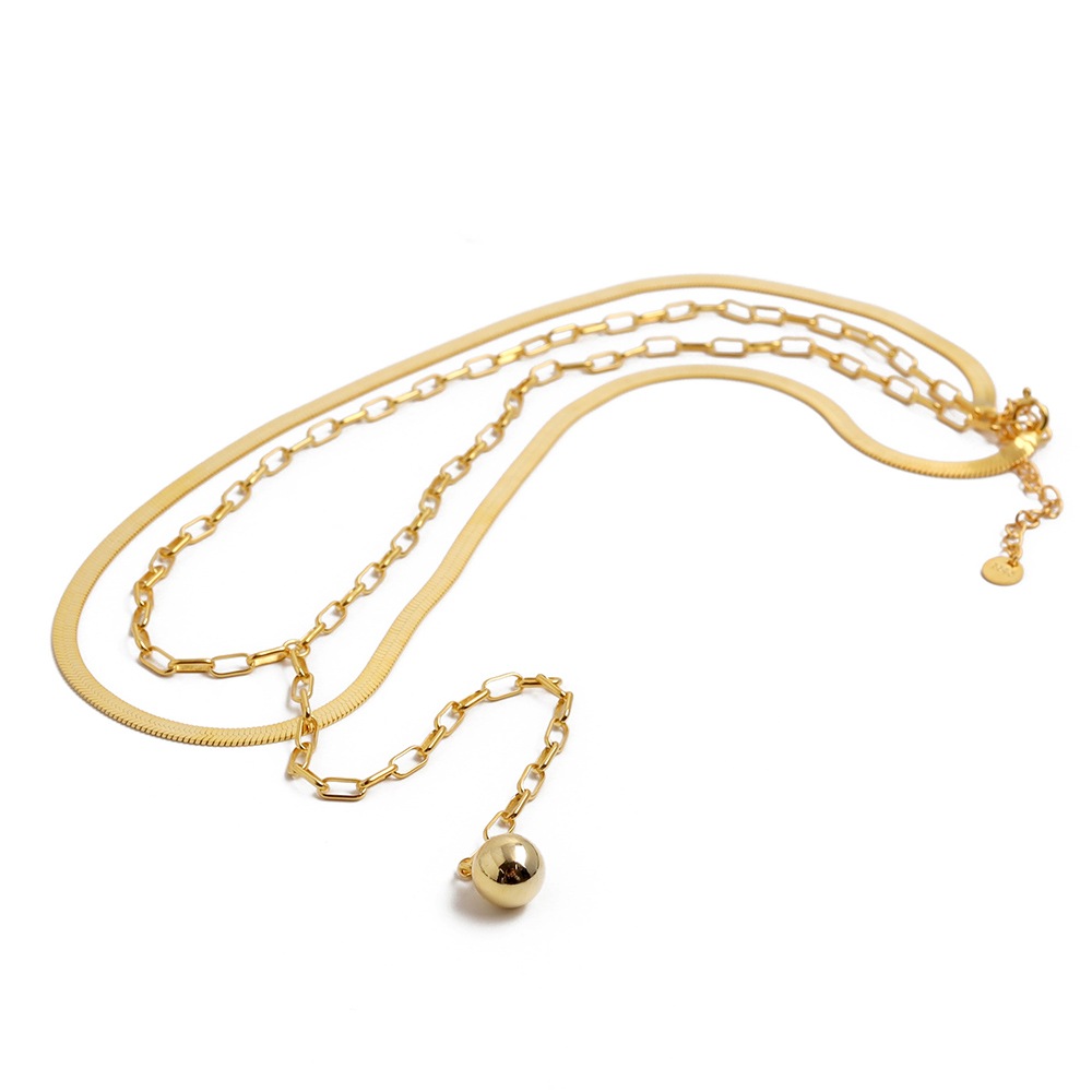 925 スネークチェーンネックレス [cn062]