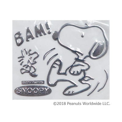送料無料 SNOOPY スヌーピー エンブレムステッカー D S...のサムネイル