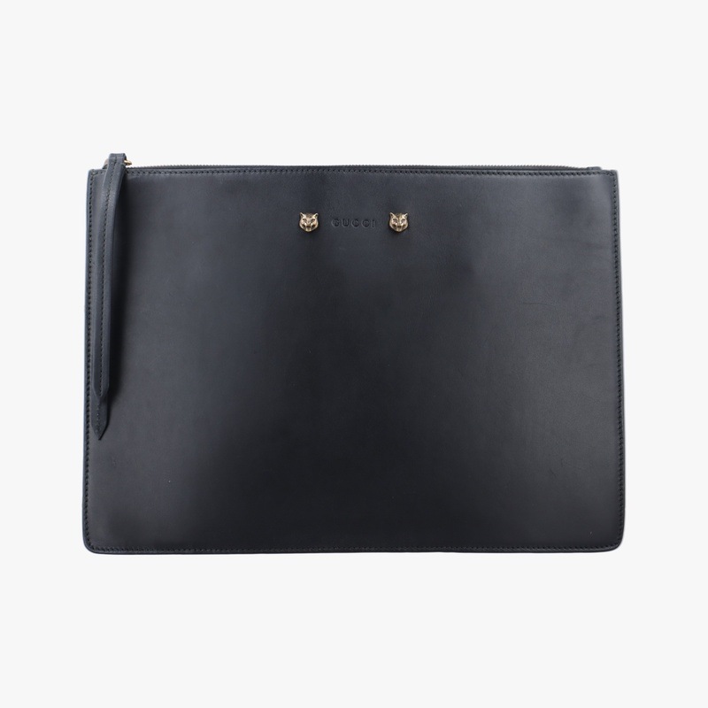 アニマリエブラックレザー429015I019648874中古